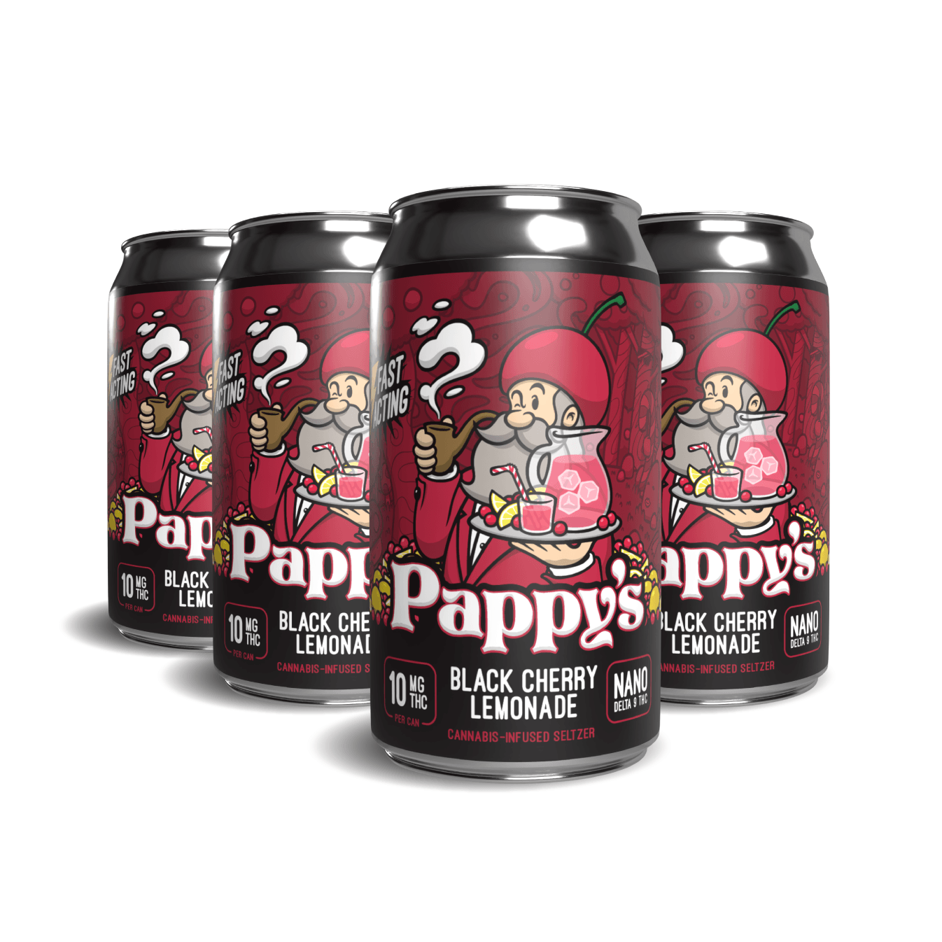 Black Cherry Lemonade 4-Pack Seltzers (10mg/can)