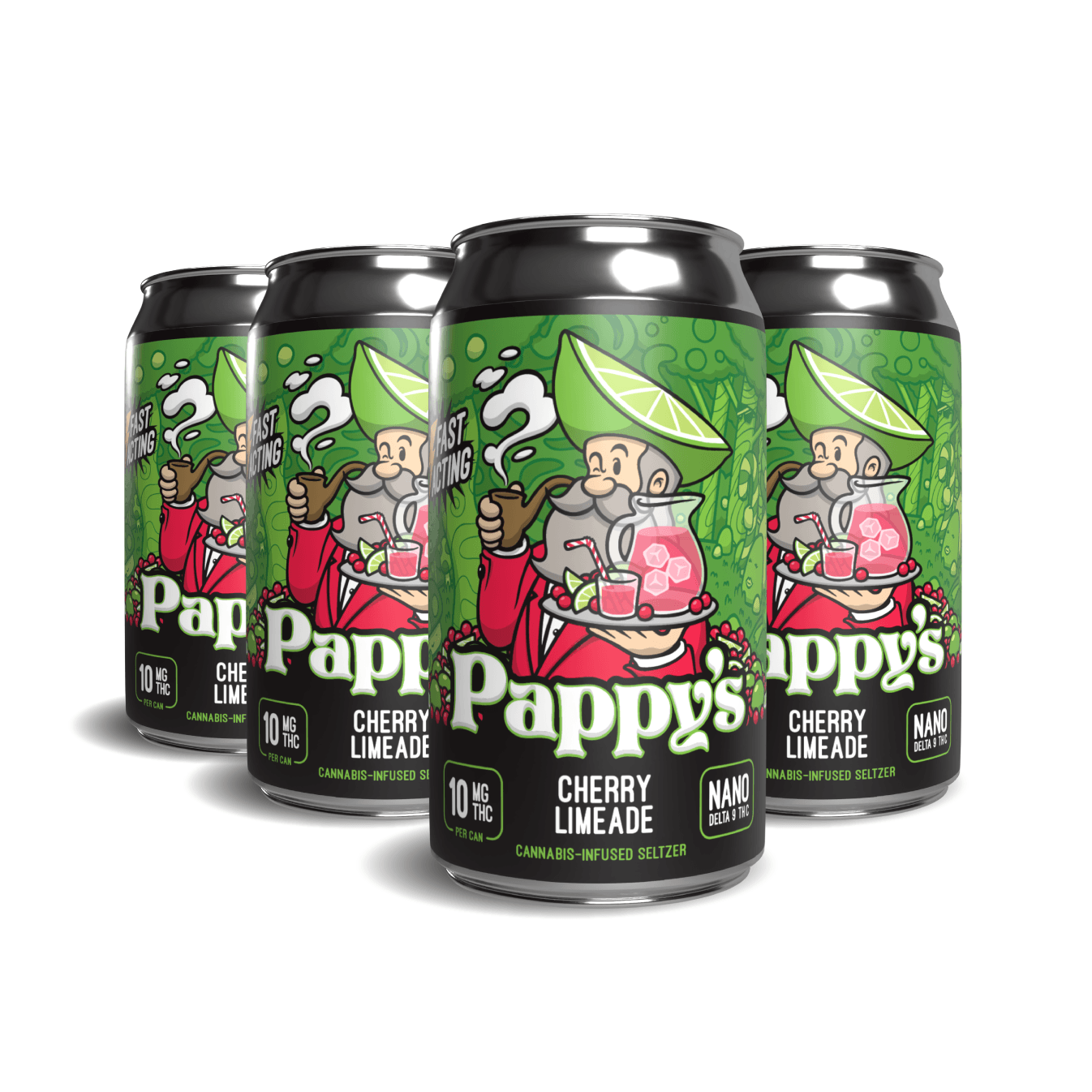 Cherry Limeade 4-Pack Seltzers (10mg/can)